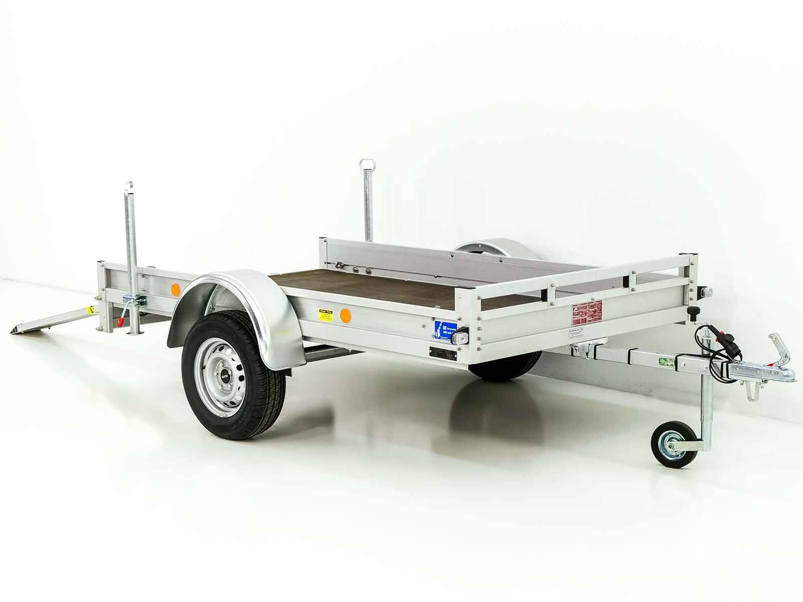 Reboque de motocicleta Koch 125x250cm 750kg | Tipo U4 M