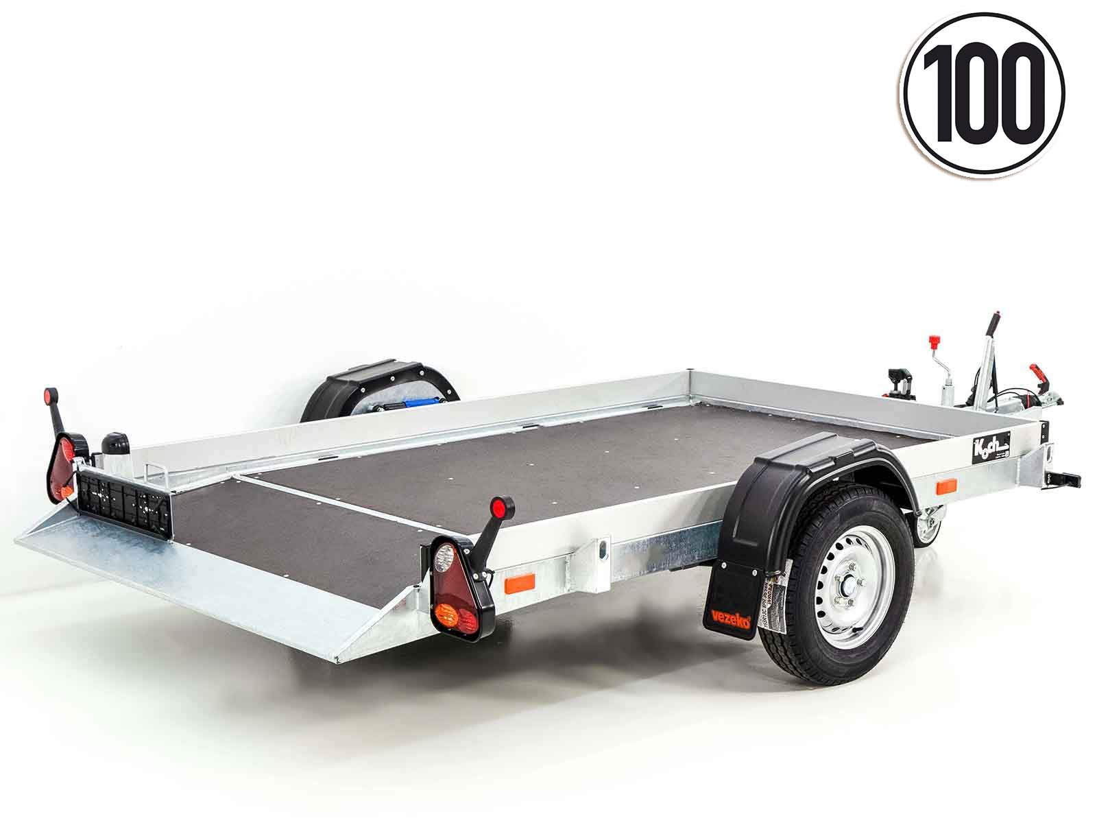 Reboque de redução Vezeko 172x302cm 1,5t