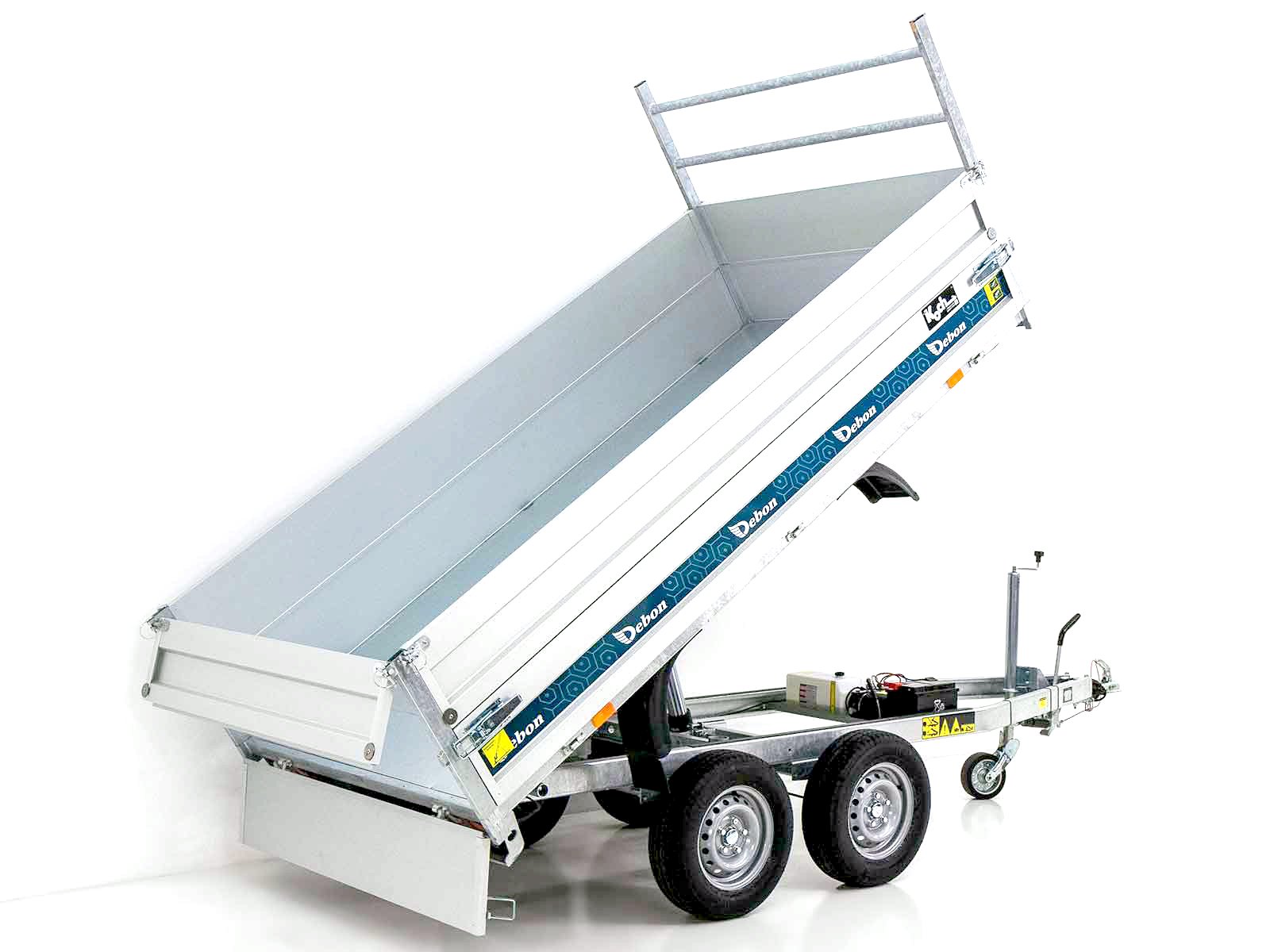 basculante traseiro Debon 155x305cm 2.0t | Bomba E | BWA