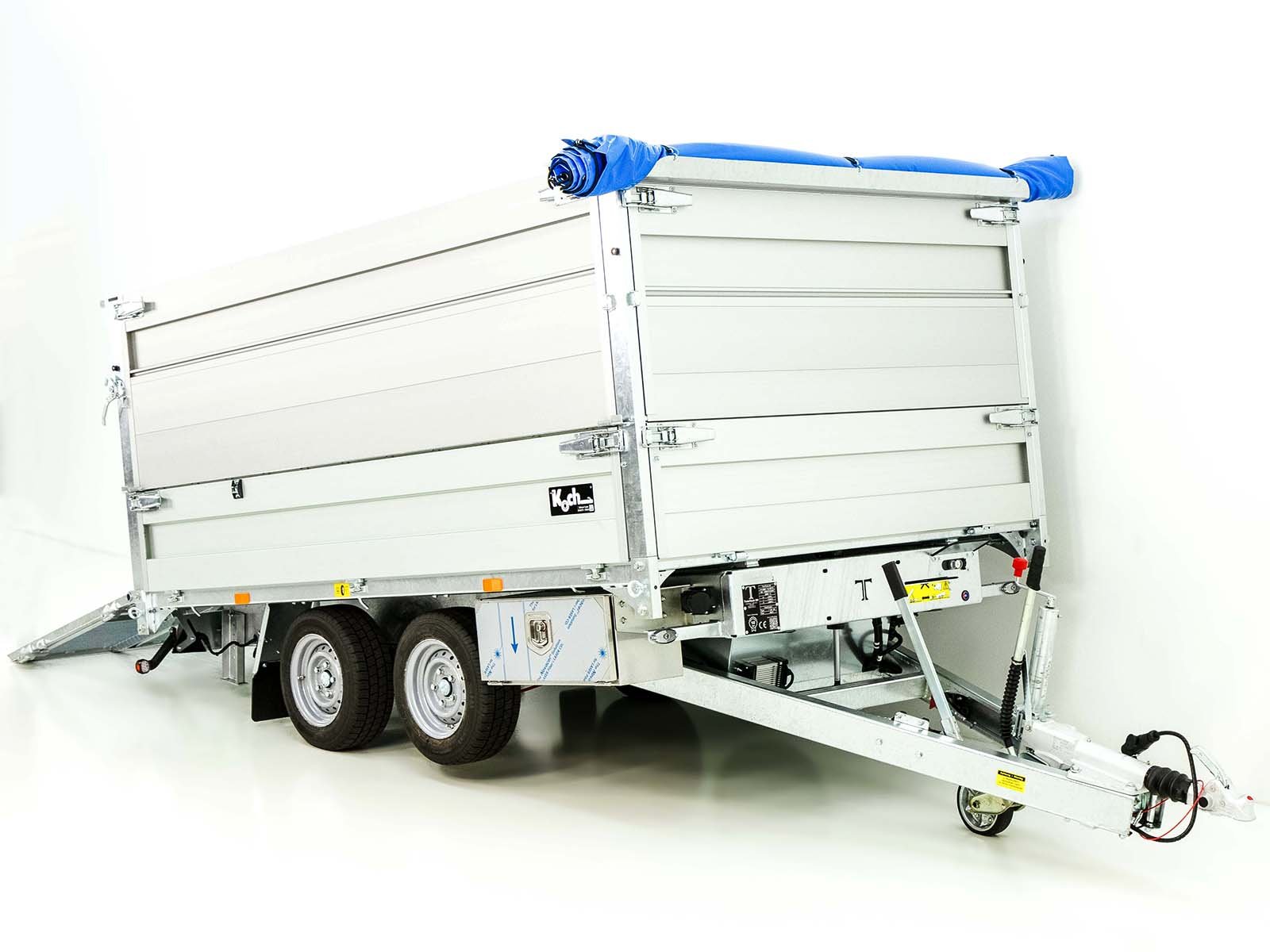 Twintrailer multi-basculante traseiro TT30-30 3.0t | 183x309x40 | BWA 80cm