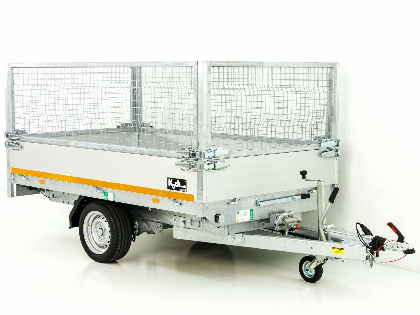 Eduard basculante traseiro 150x256cm 1.8t | E+bomba manual | grade 70cm